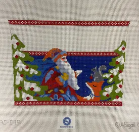 * Abigail Cecile AC99 Jacobean Santa with Fox Cuff