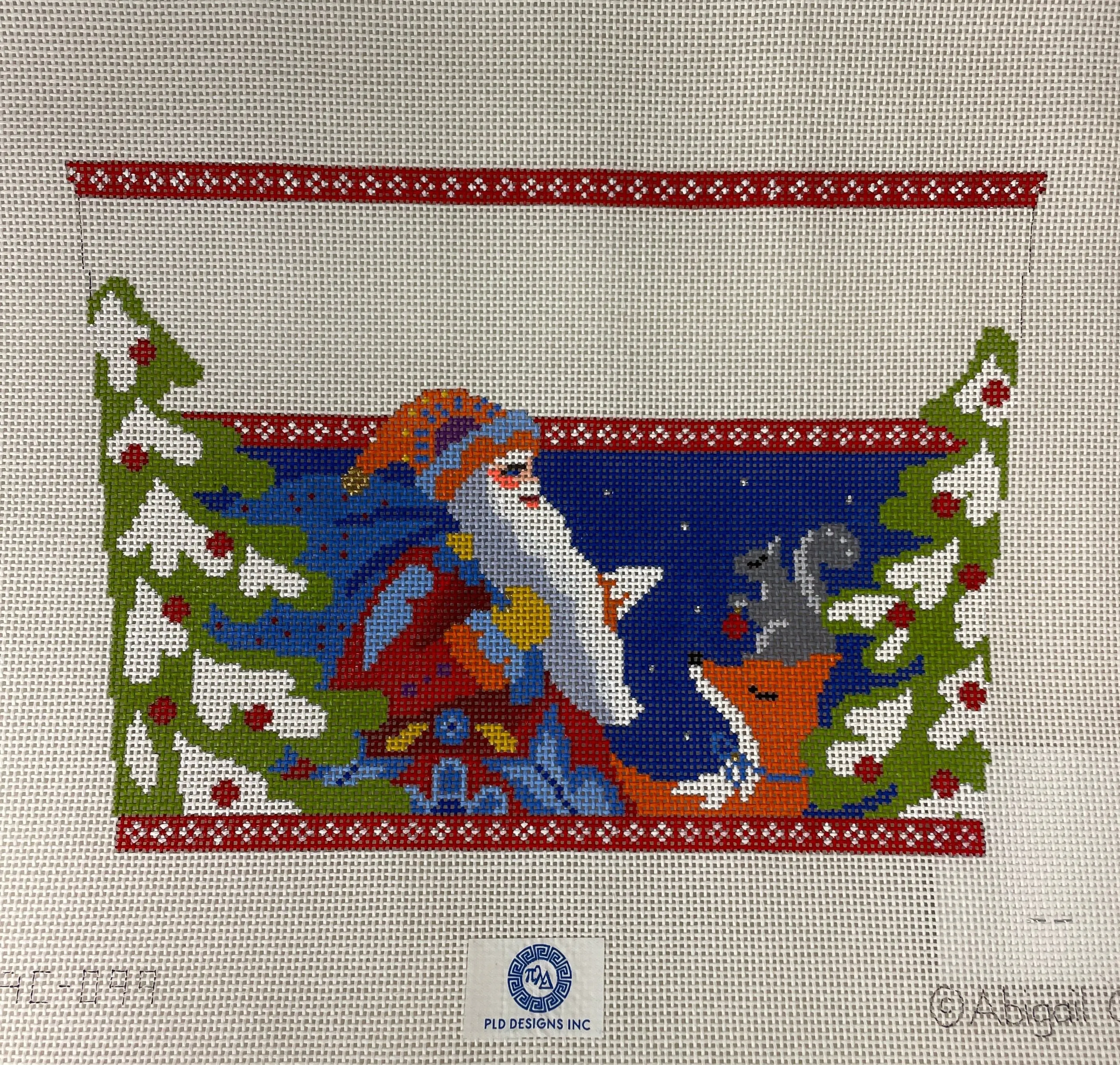 * Abigail Cecile AC99 Jacobean Santa with Fox Cuff