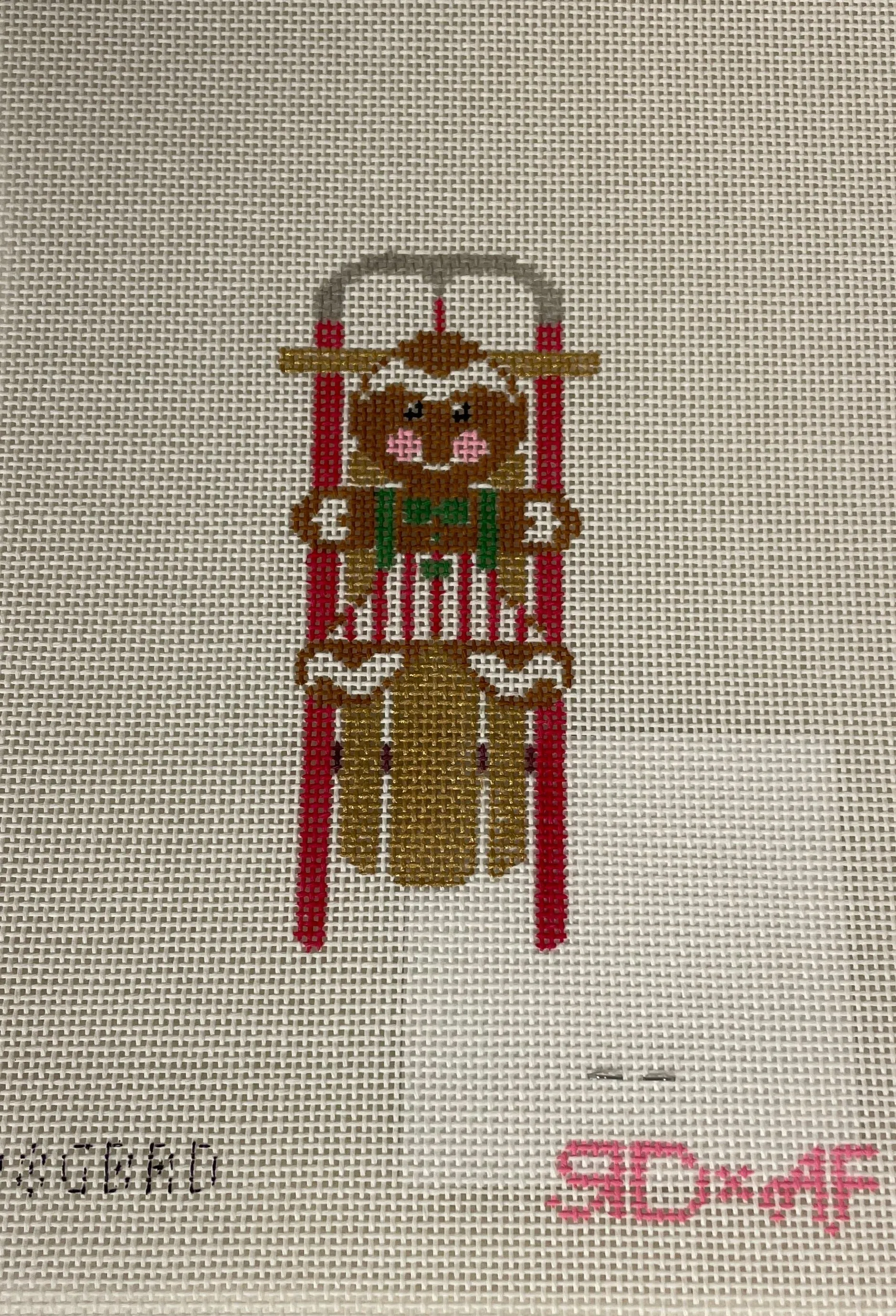 * Anne Fisher/ Rachel Donley Collaboration RDGBB Gingerbread Boy Sled