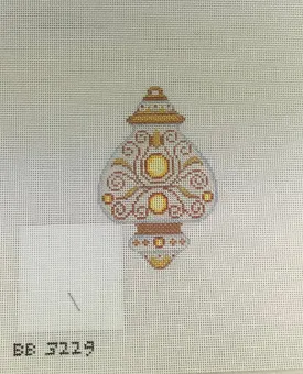 * SALE - Kirk & Bradley BB3229 Yellow Jewels Ornament