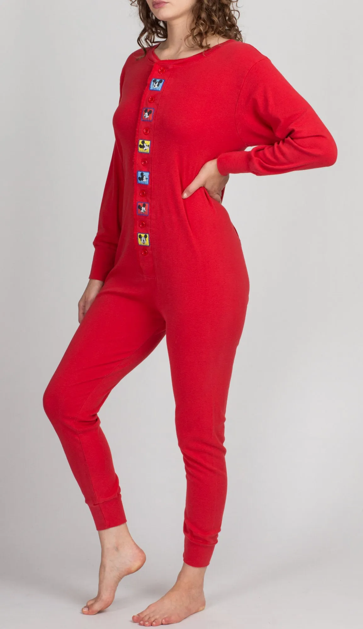 90s Mickey Mouse Days Of The Week Pajama Onesie - Medium