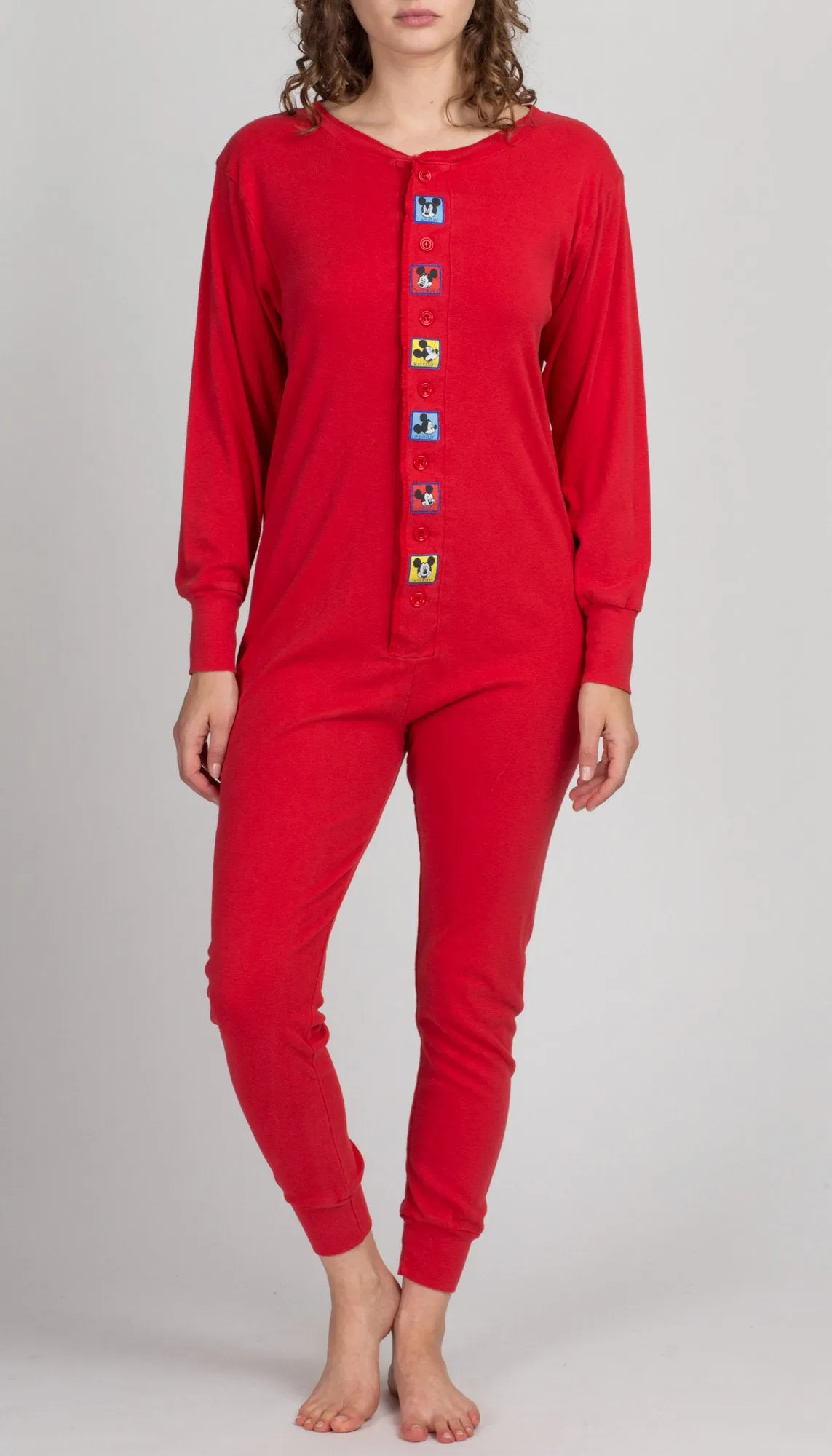 90s Mickey Mouse Days Of The Week Pajama Onesie - Medium