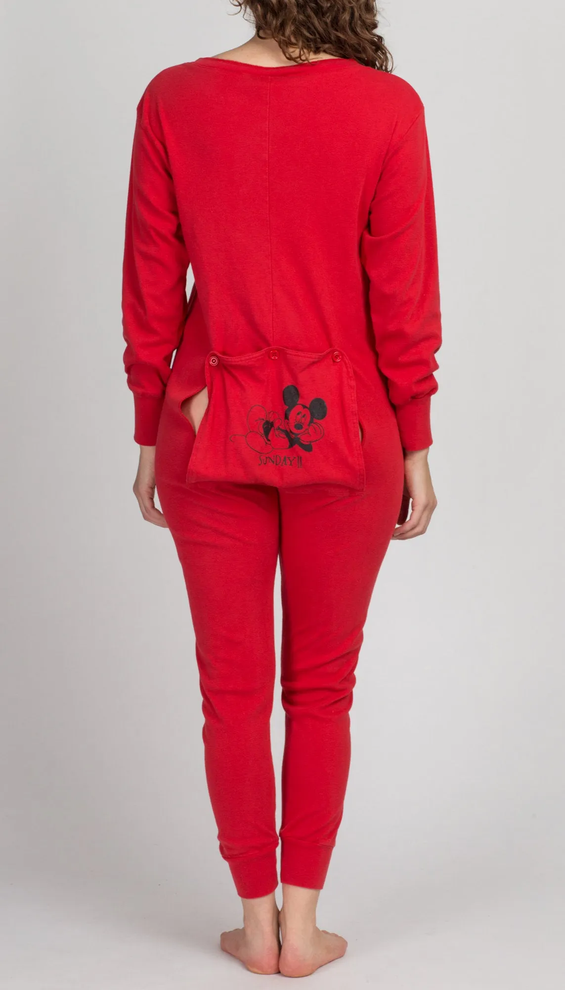90s Mickey Mouse Days Of The Week Pajama Onesie - Medium