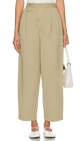 AGOLDE Becker Chino in Beige,Olive