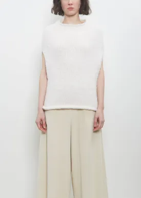 Alpaca Merino Wool Handknit Shoulder Shell