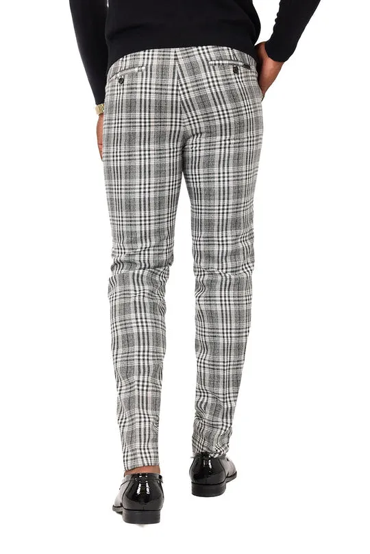 Barabas Binondo 2CP188 Chino Slim Fit Pants Grey/Silver