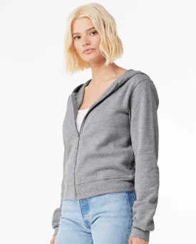Bella   Canvas 7539 - FWD Fashion Women's Sponge Fleece Full-Zip Hoodie
