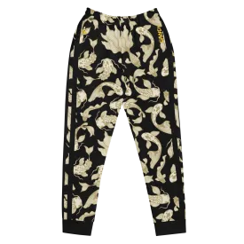 Black/Gold Koi Women's Joggers