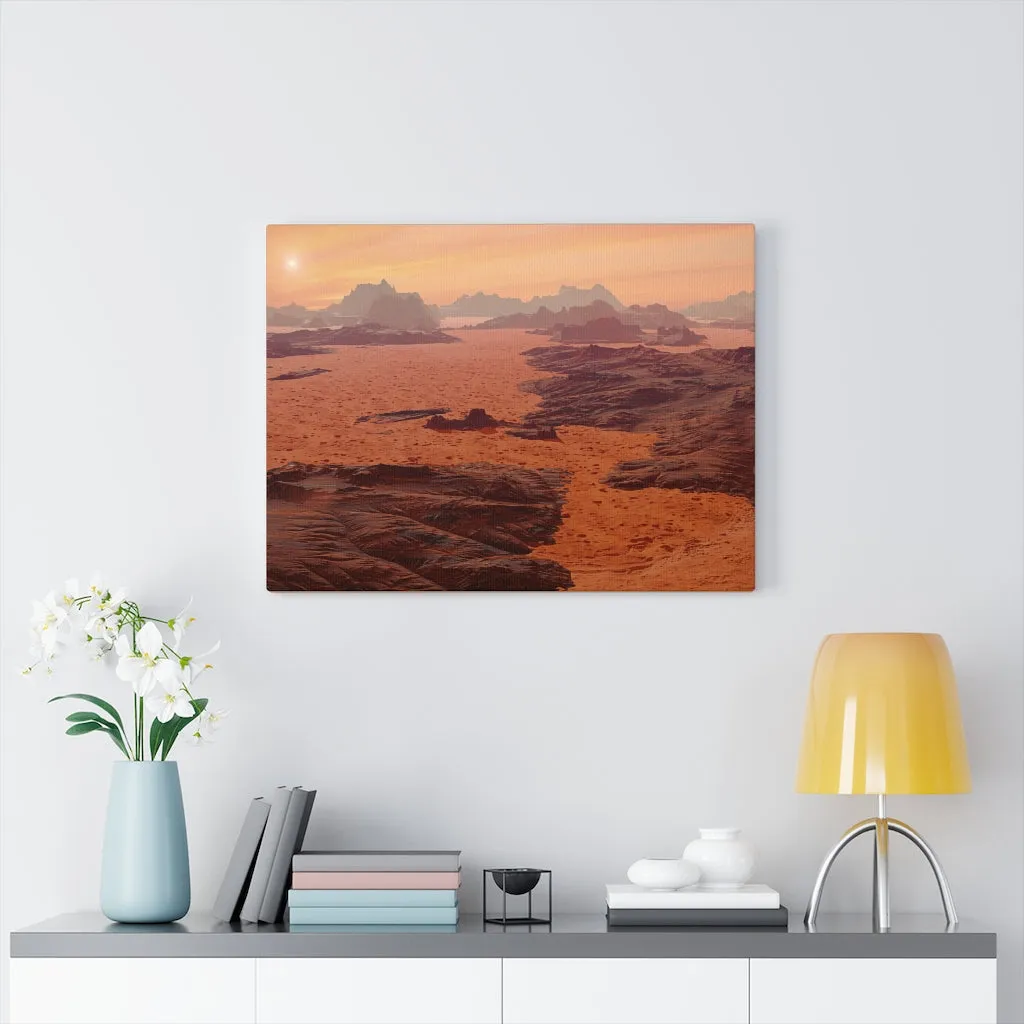 Canvas Print, Desert,Midwest, Wall Art Canvas, Wall Decor, Wall Hanging