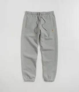 Carhartt Chase Sweatpants - Grey Heather / Gold