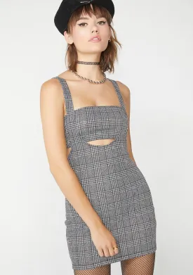 Charles Check Petra Bodycon Dress