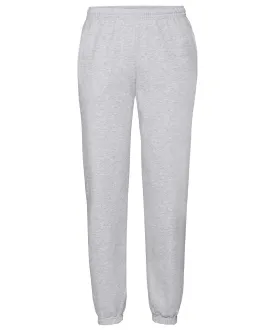 Classic 80/20 elasticated sweatpants | Heather Grey