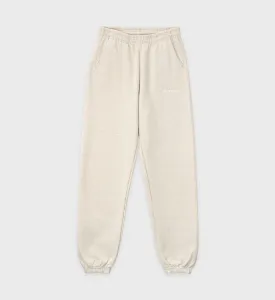 Classic Logo Sweatpants - Heather Oatmeal