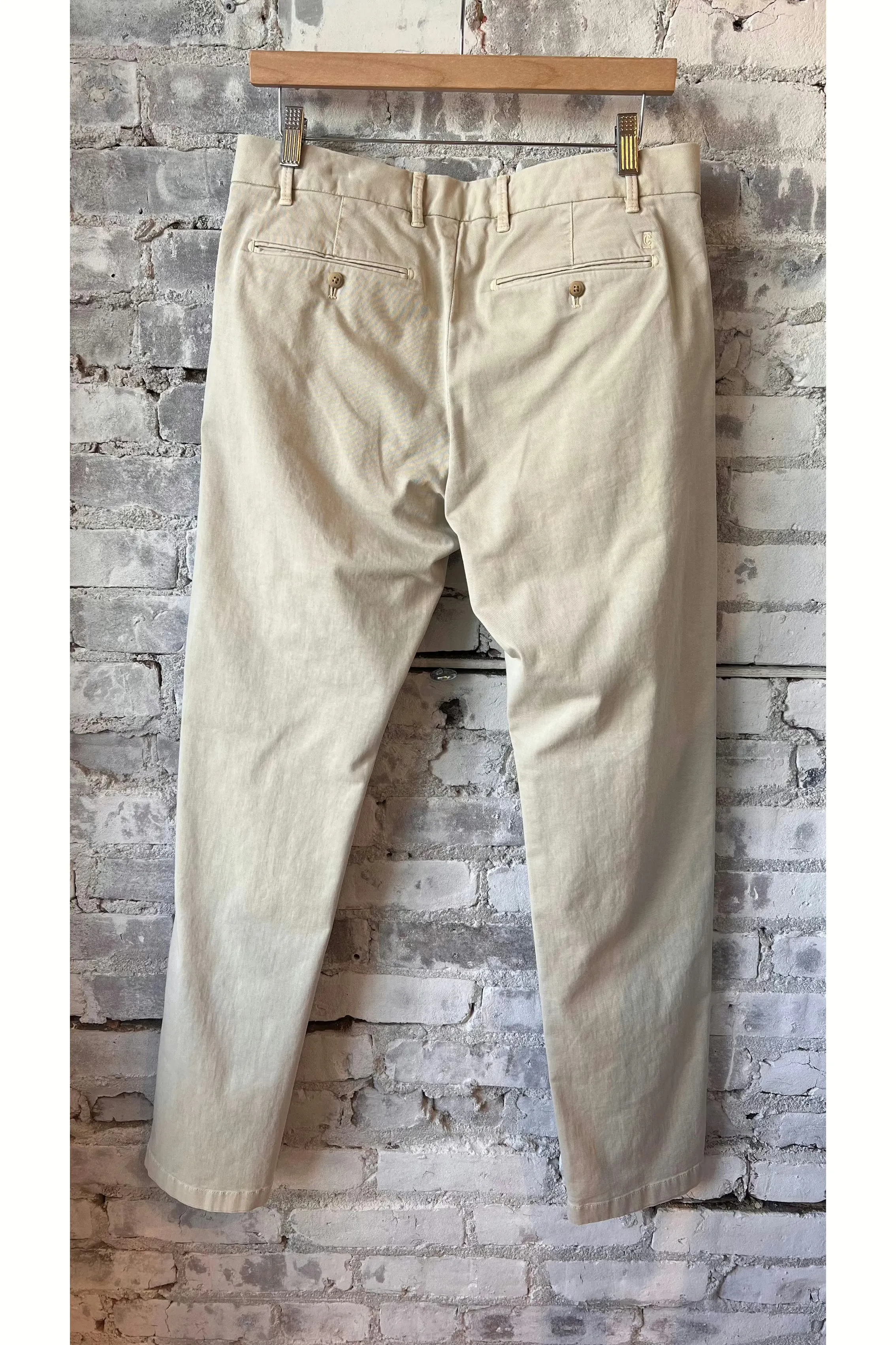 Clifton Slim Chino - Marl Stone