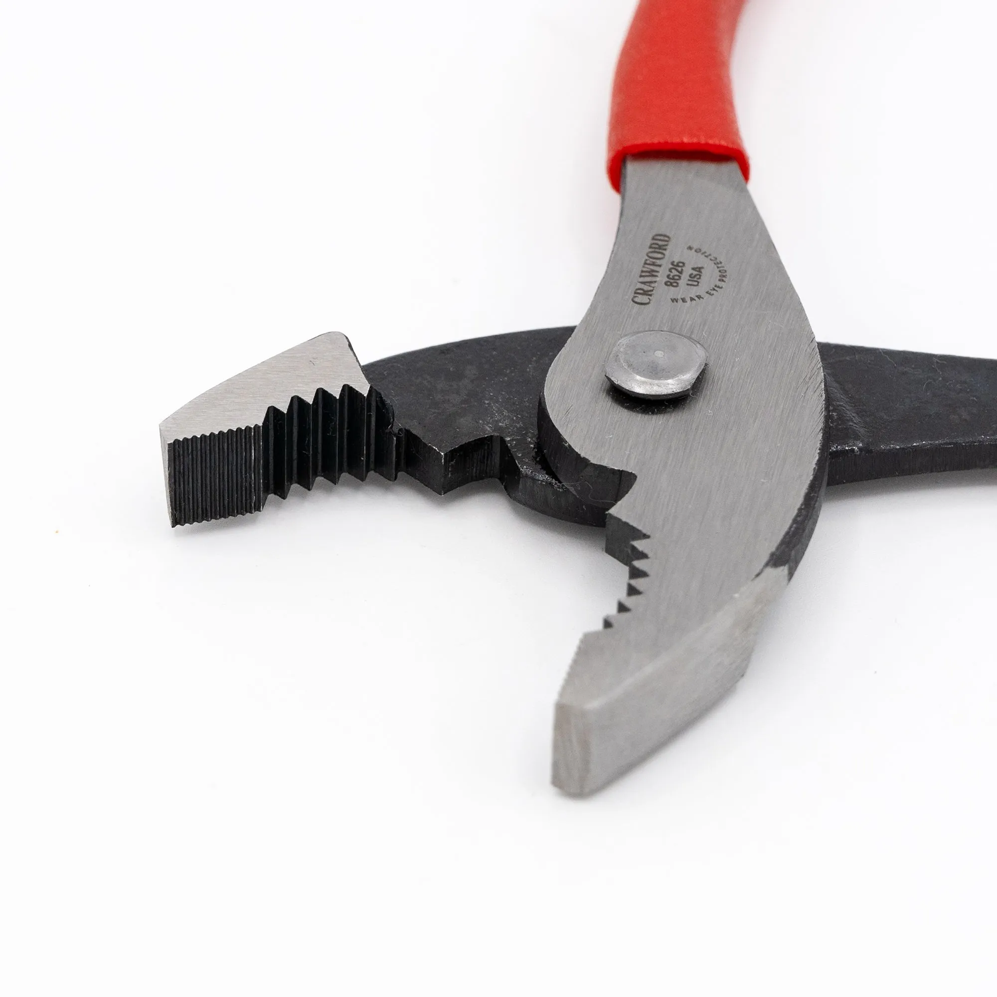 Crawford Tool 8626 Slip Joint Pliers 6-1/2" with Wire Cutting Shear