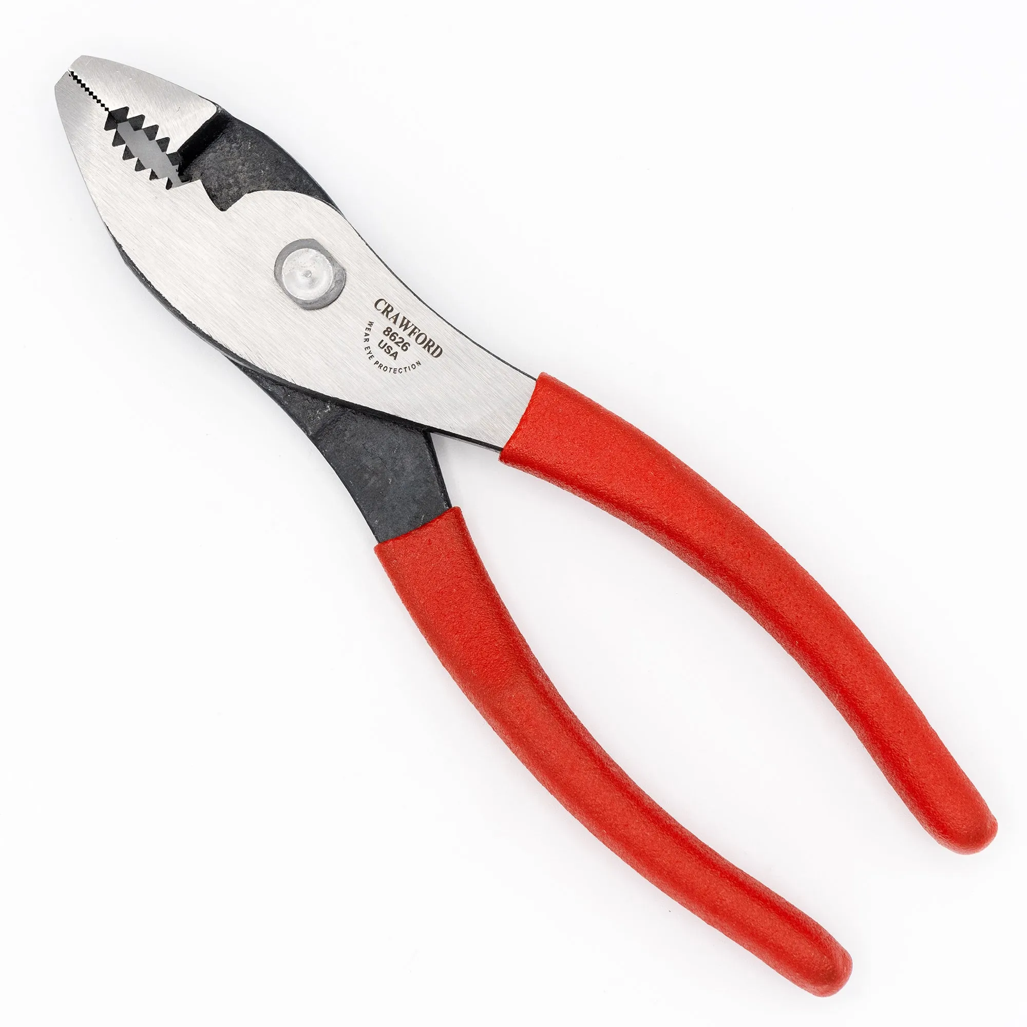 Crawford Tool 8626 Slip Joint Pliers 6-1/2" with Wire Cutting Shear