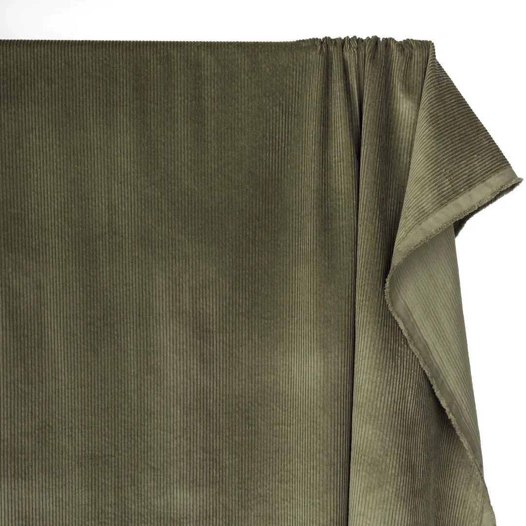 Deadstock Wide Wale Corduroy - Khaki