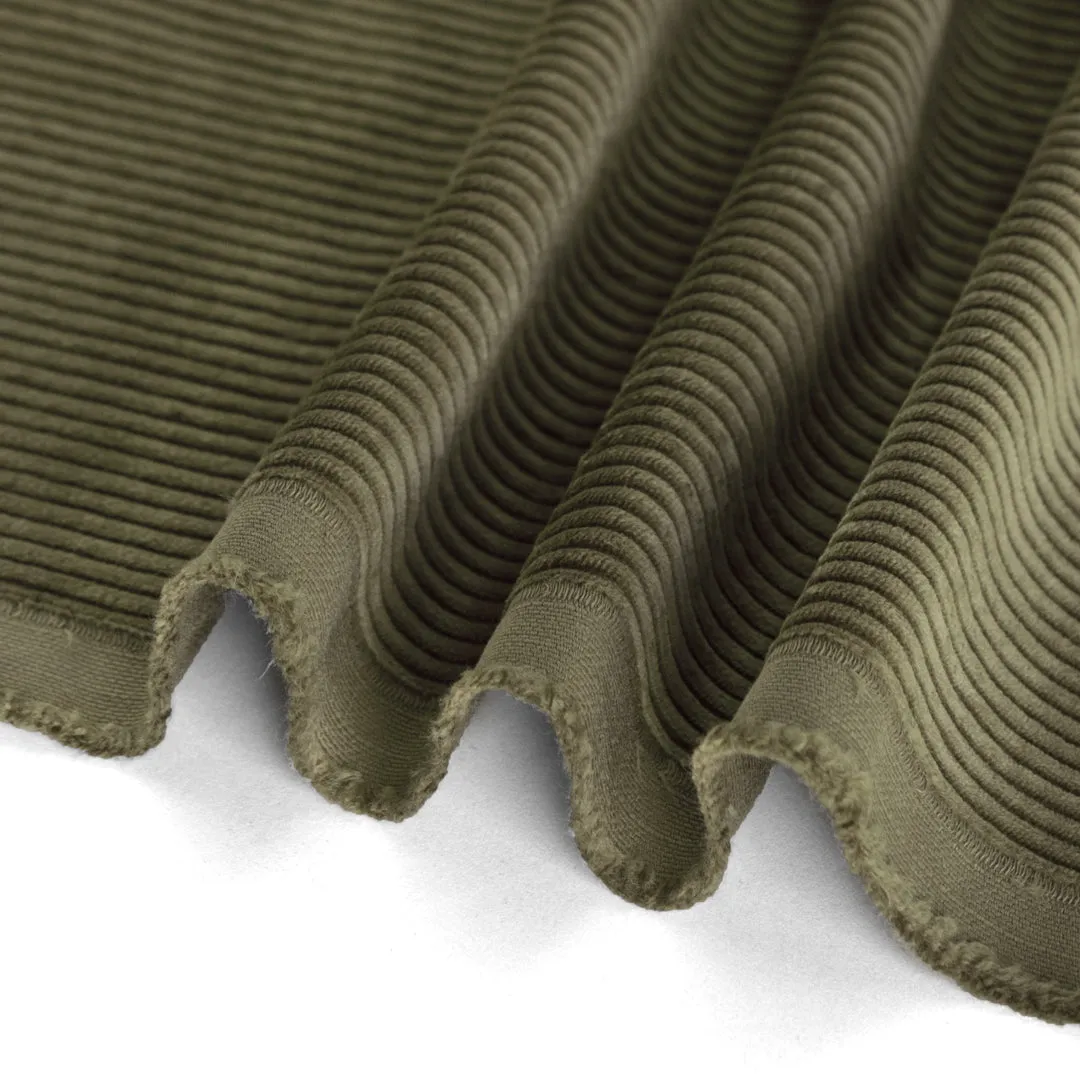Deadstock Wide Wale Corduroy - Khaki