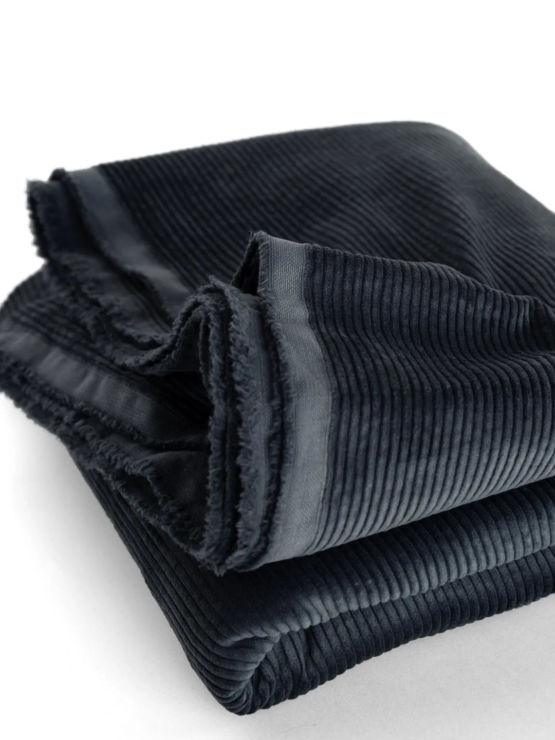 Deadstock Wide Wale Corduroy - Navy