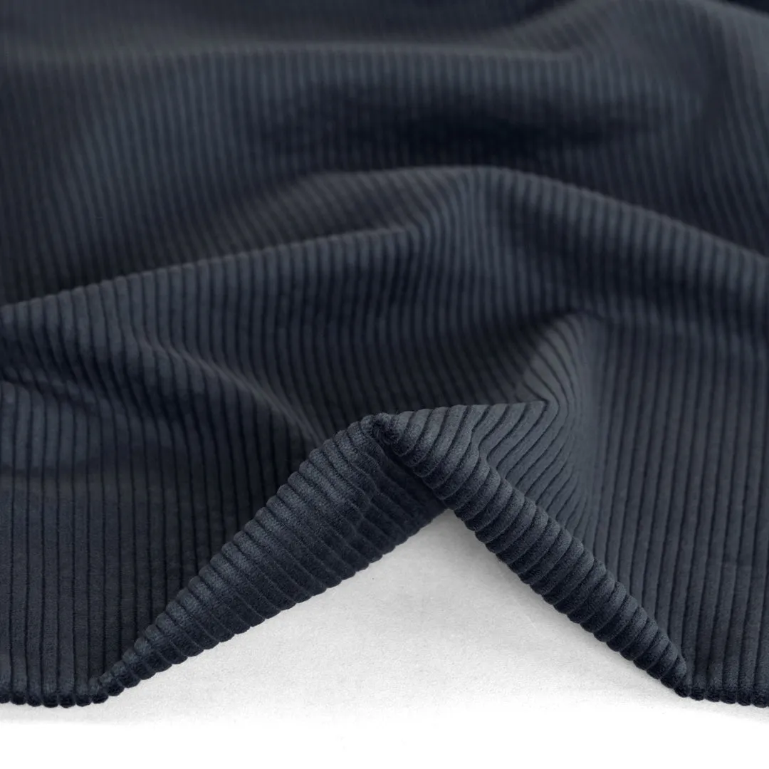 Deadstock Wide Wale Corduroy - Navy