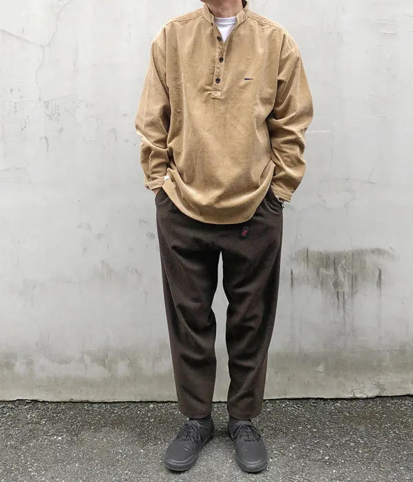 DESCENDANT/TETTY CORDUROY LS SHIRT (BEIGE)