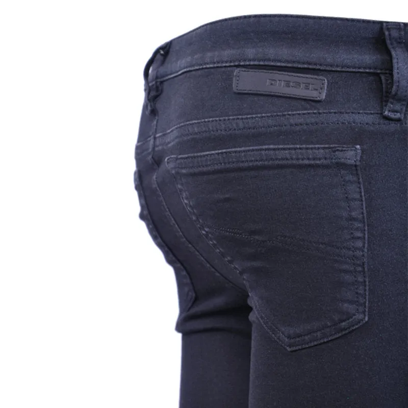 DIESEL SKINZEE NE 0677C Womens Denim Jogg Jeans Super Slim Fit Skinny Sweat Pant