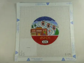 Doolittle Stitchery R119 Aspen Round