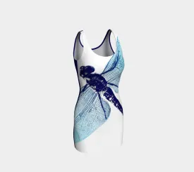 Dragonfly Print Bodycon Dress
