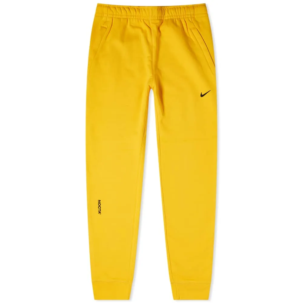 Drake x Nike NOCTA AU Essential Fleece Pant University Gold