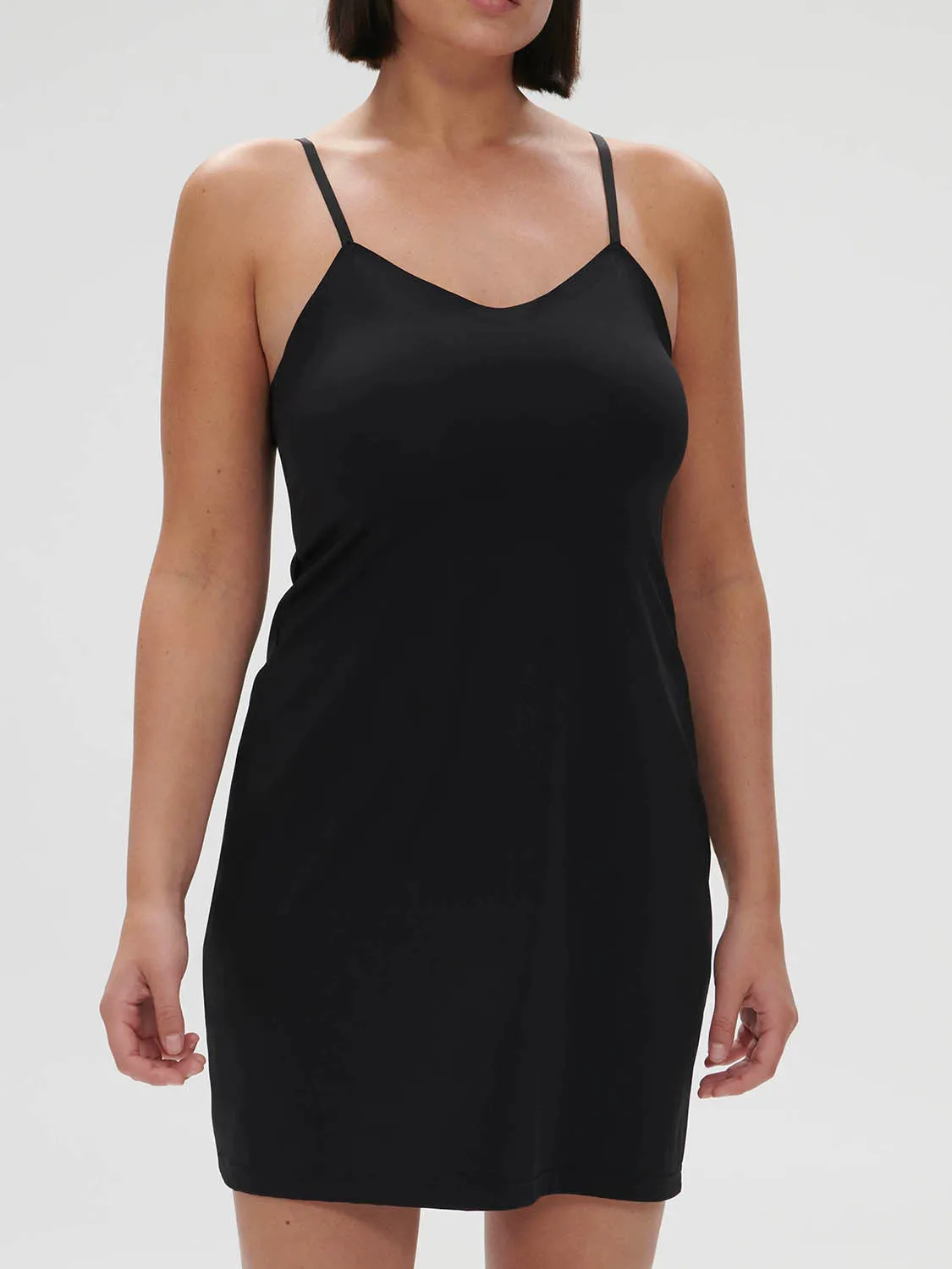 Essentiel Slip Dress - Black