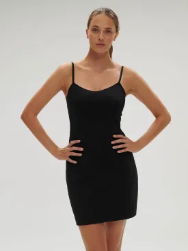 Essentiel Slip Dress - Black