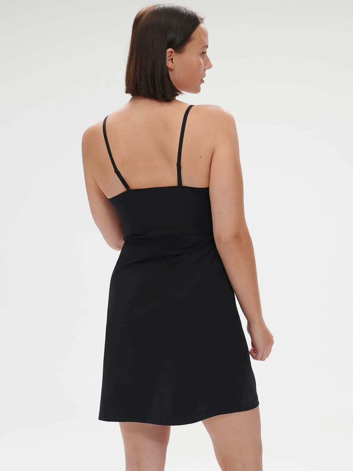 Essentiel Slip Dress - Black