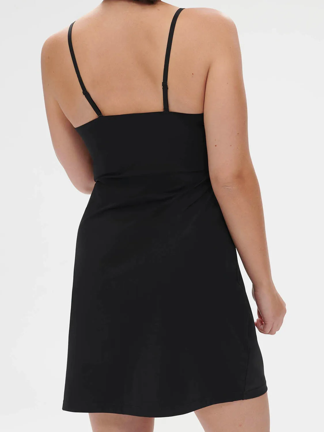 Essentiel Slip Dress - Black