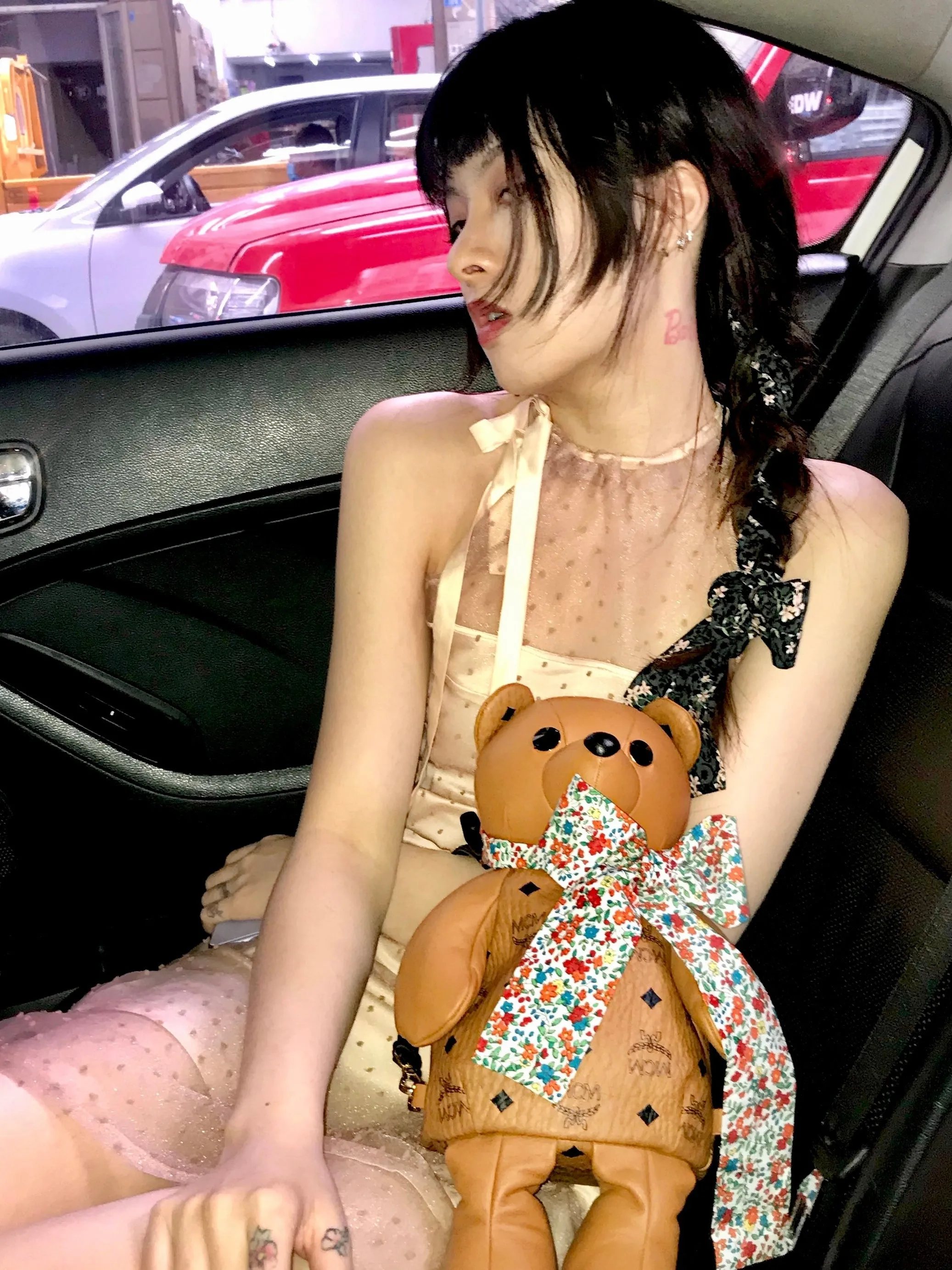 [Exclusive To PeilieeShop] Bambi Poka Mini Dress