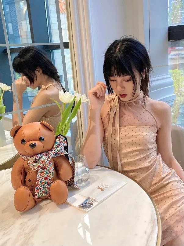 [Exclusive To PeilieeShop] Bambi Poka Mini Dress