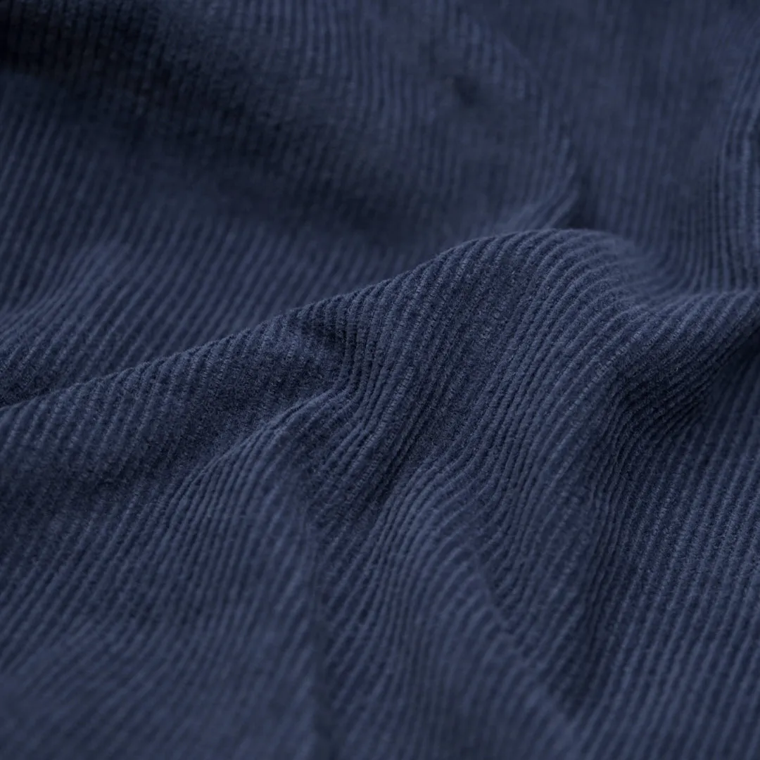 Fine Cotton Corduroy - Dark Denim