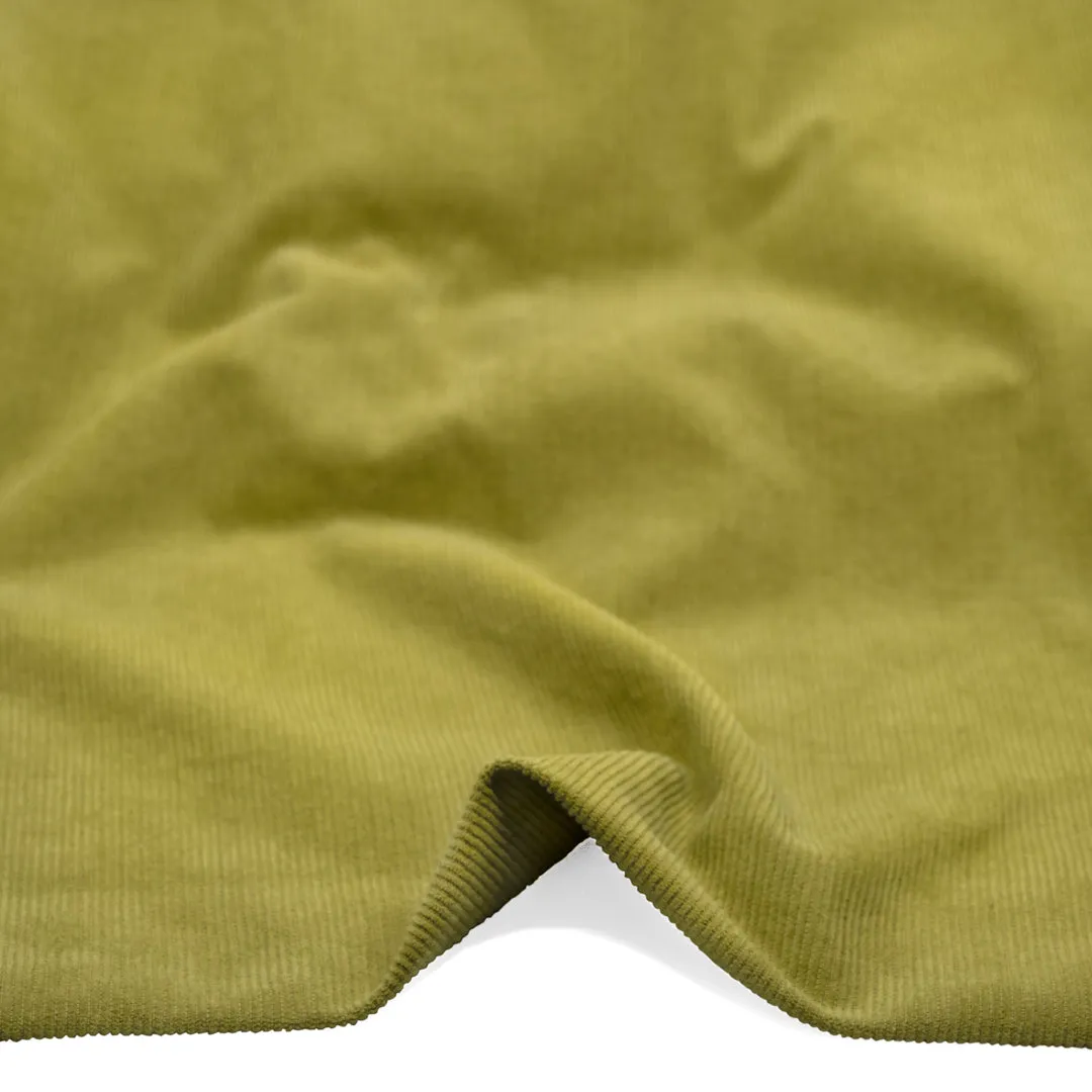 Fine Cotton Corduroy - Key Lime
