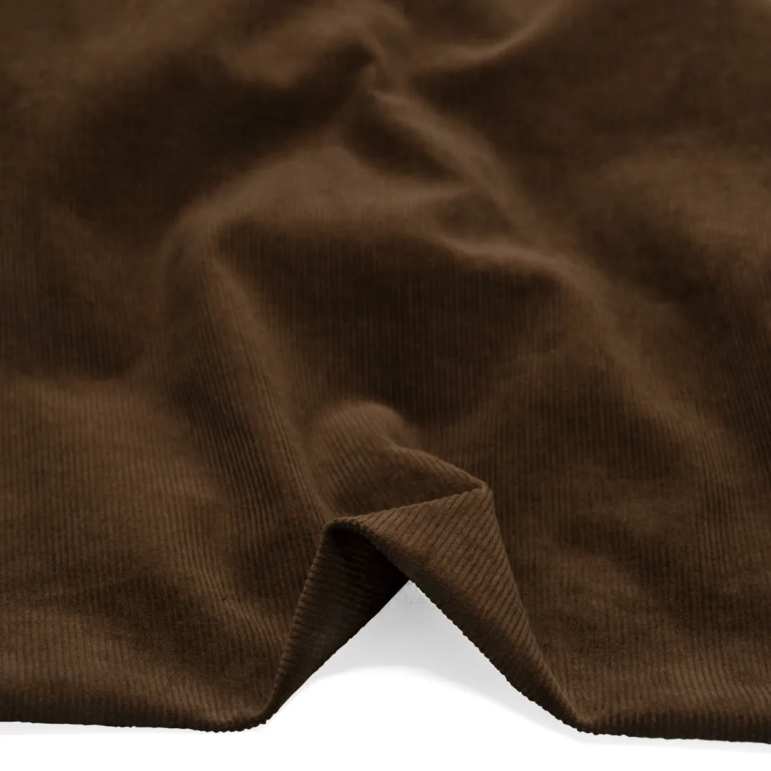 Fine Cotton Corduroy - Umber