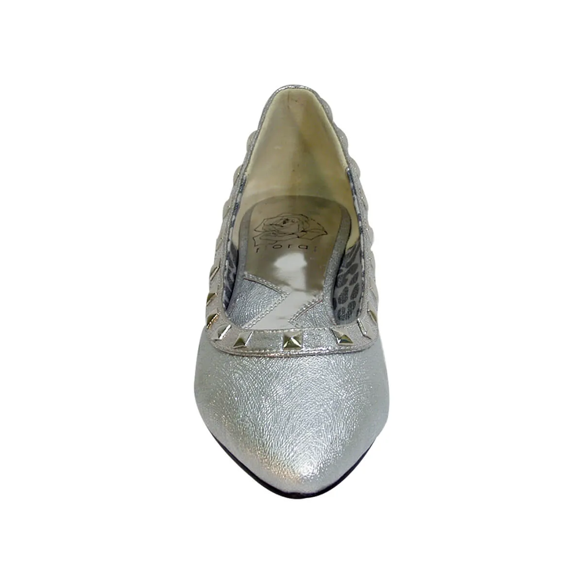 FUZZY Emily Women's Wide Width Pointed Toe Dress Casual Flats