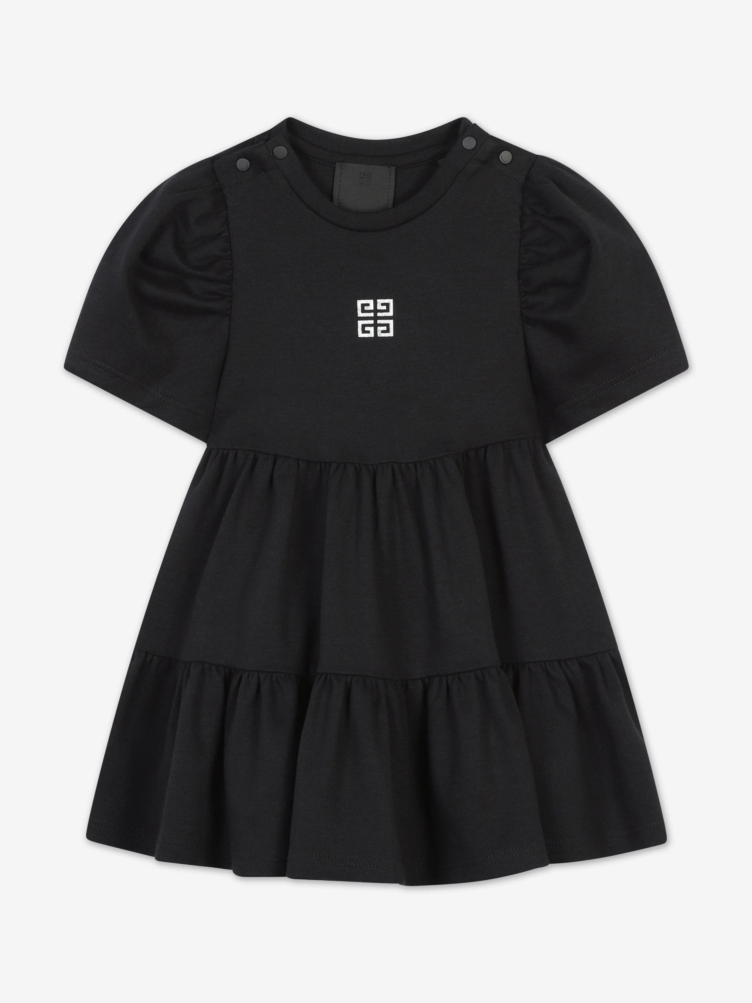 Givenchy Baby Girls 4G Logo Dress in Black