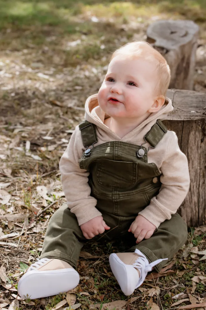 Green Denim Overall