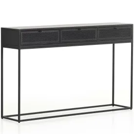 Hendrick Console Table, Black