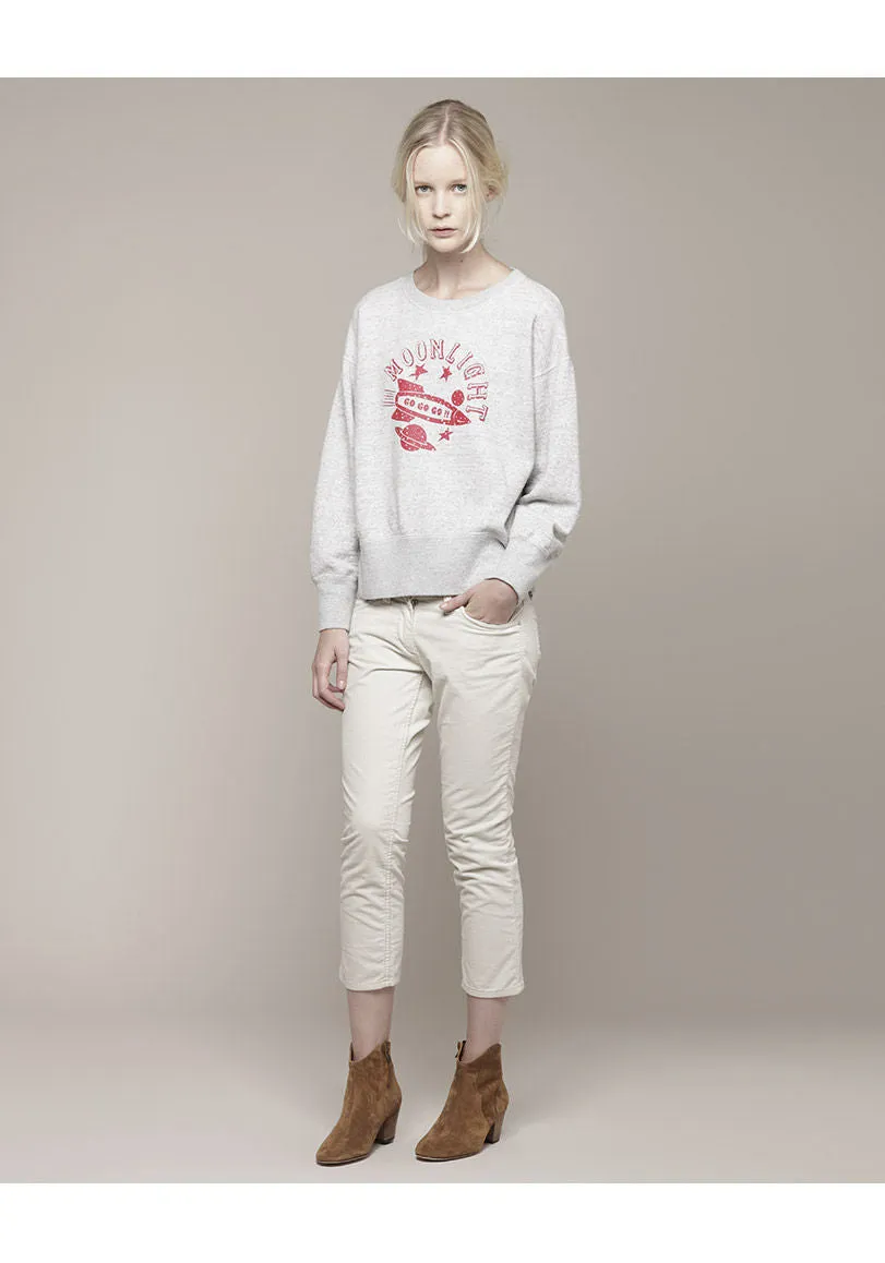 Ike Cropped Corduroy Jeans