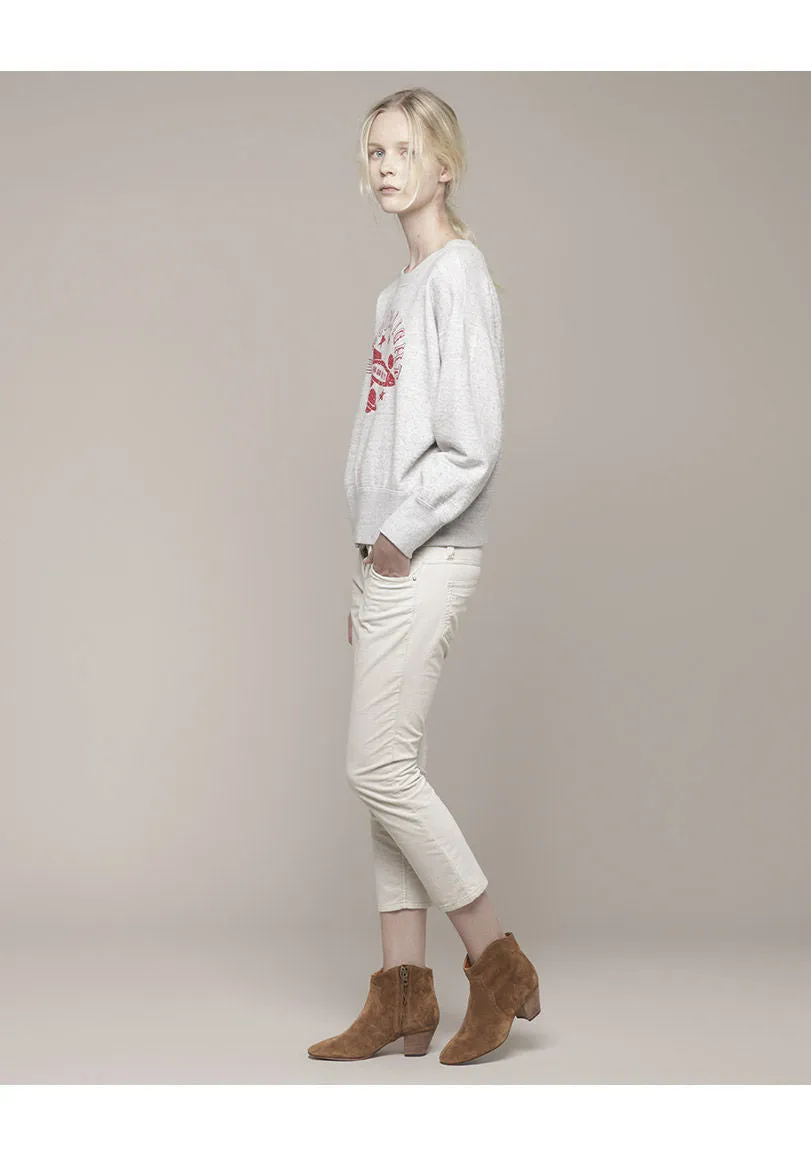 Ike Cropped Corduroy Jeans