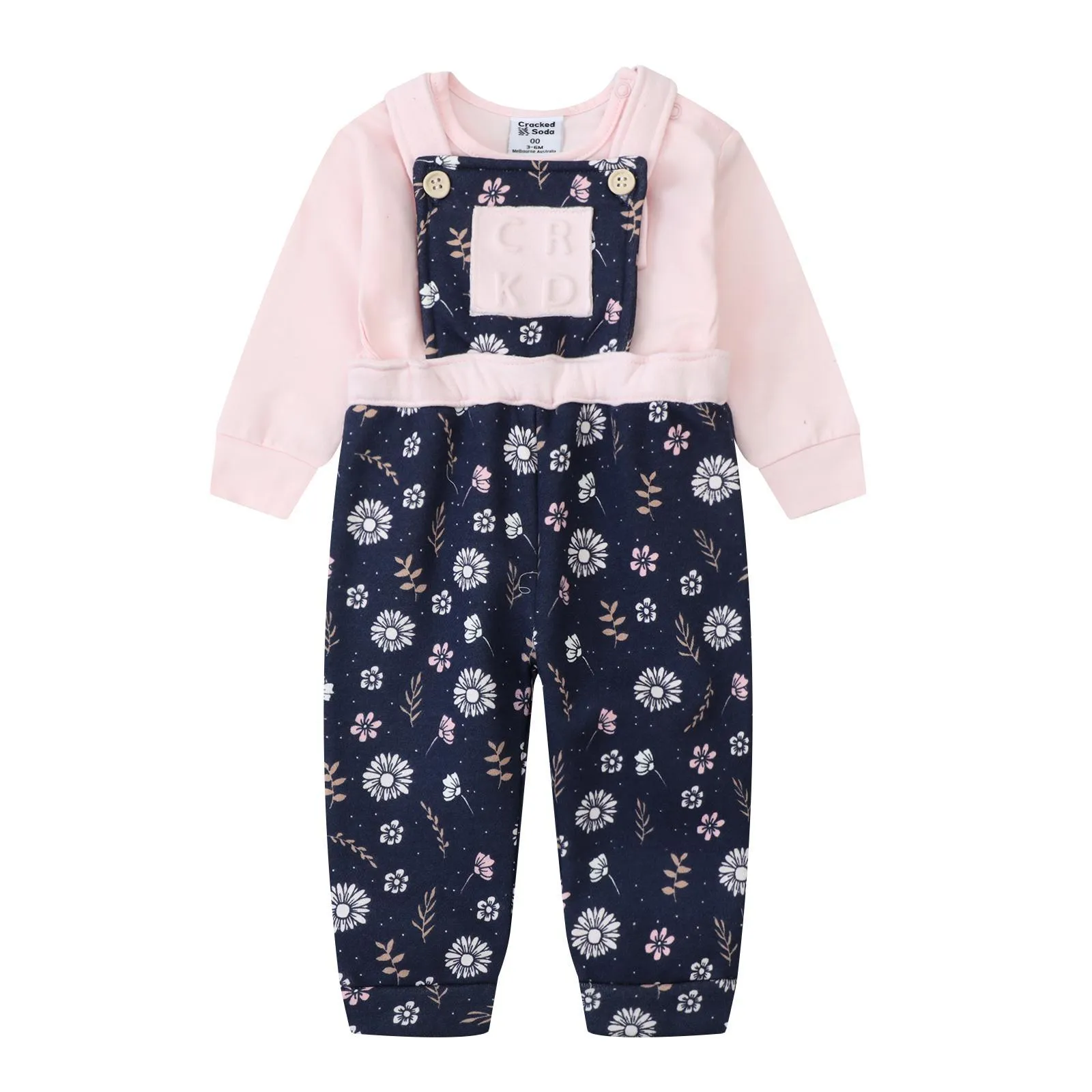 Indigo Overall Set
