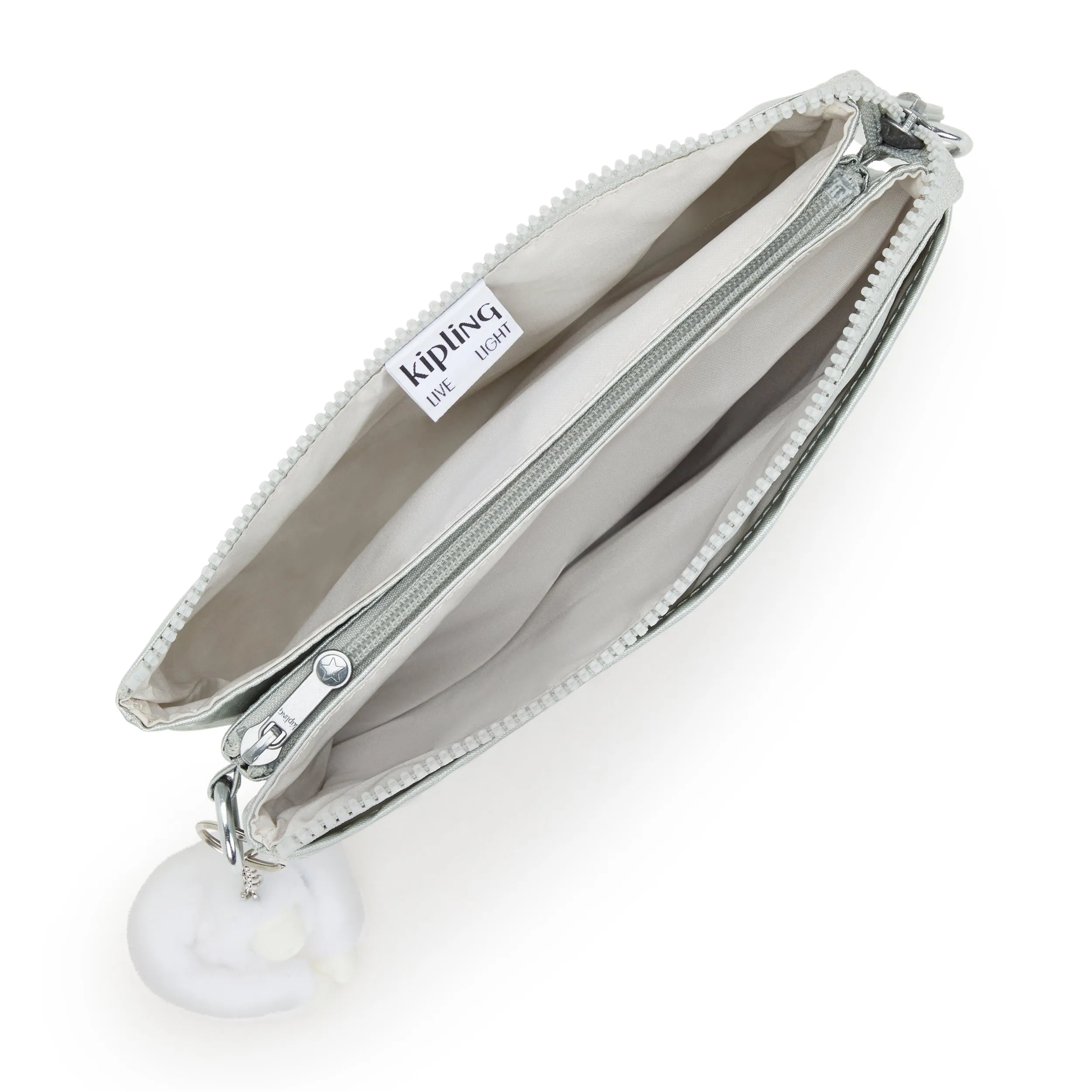 Kipling Riri Metallic Crossbody Bag - New Bright Metallic
