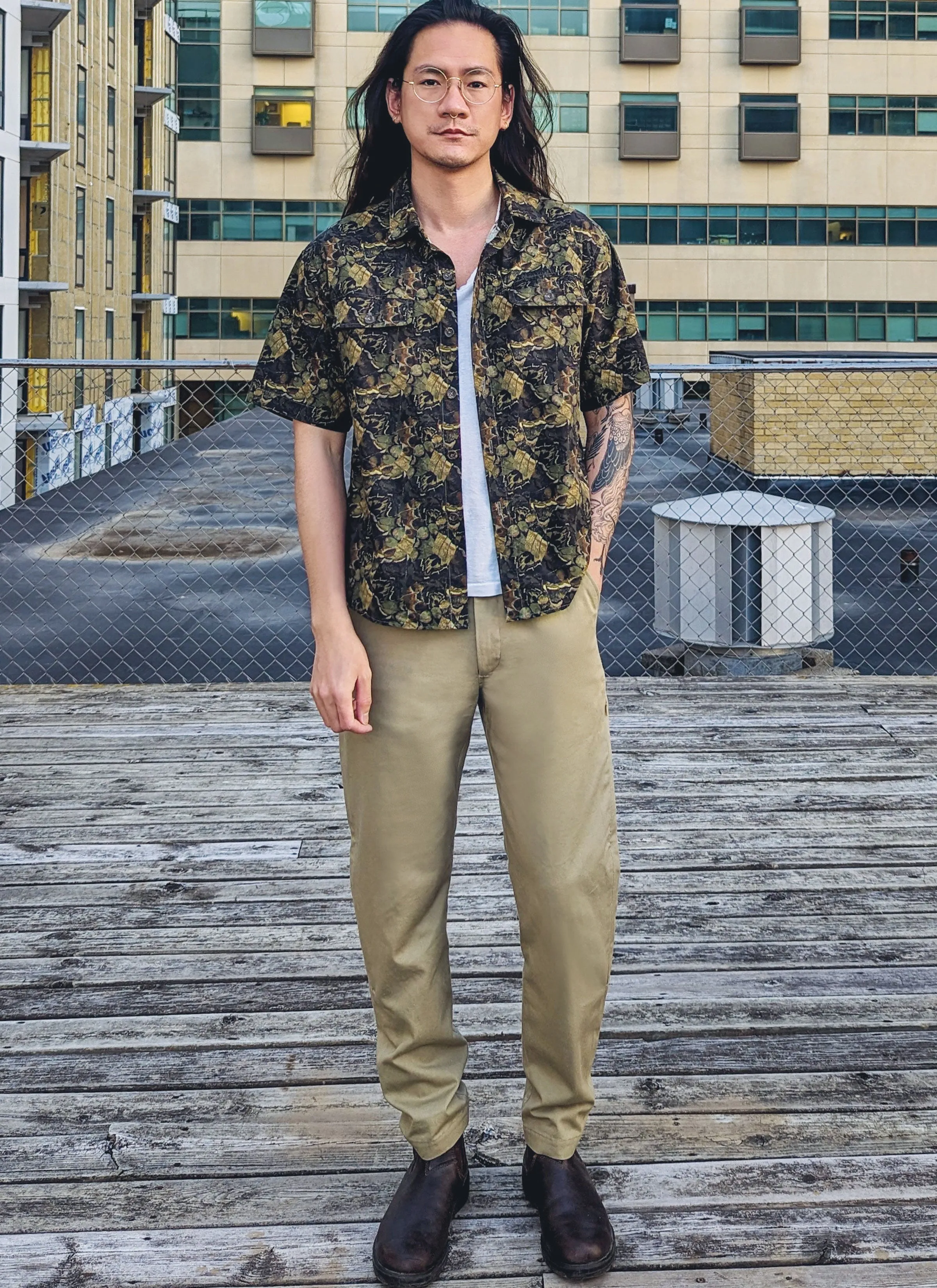 Know Me sewing pattern 2056 Men's Shirt and Pants by Donny Q