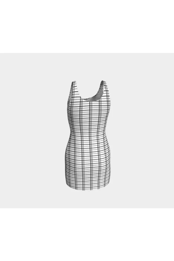 Lattice Bodycon Dress