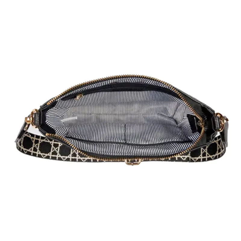 LOUENHIDE LIZZIE SMALL TOP ZIP BAG BLACK