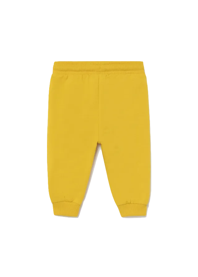 Mayoral - Baby Boys Fleece Joggers in Gold